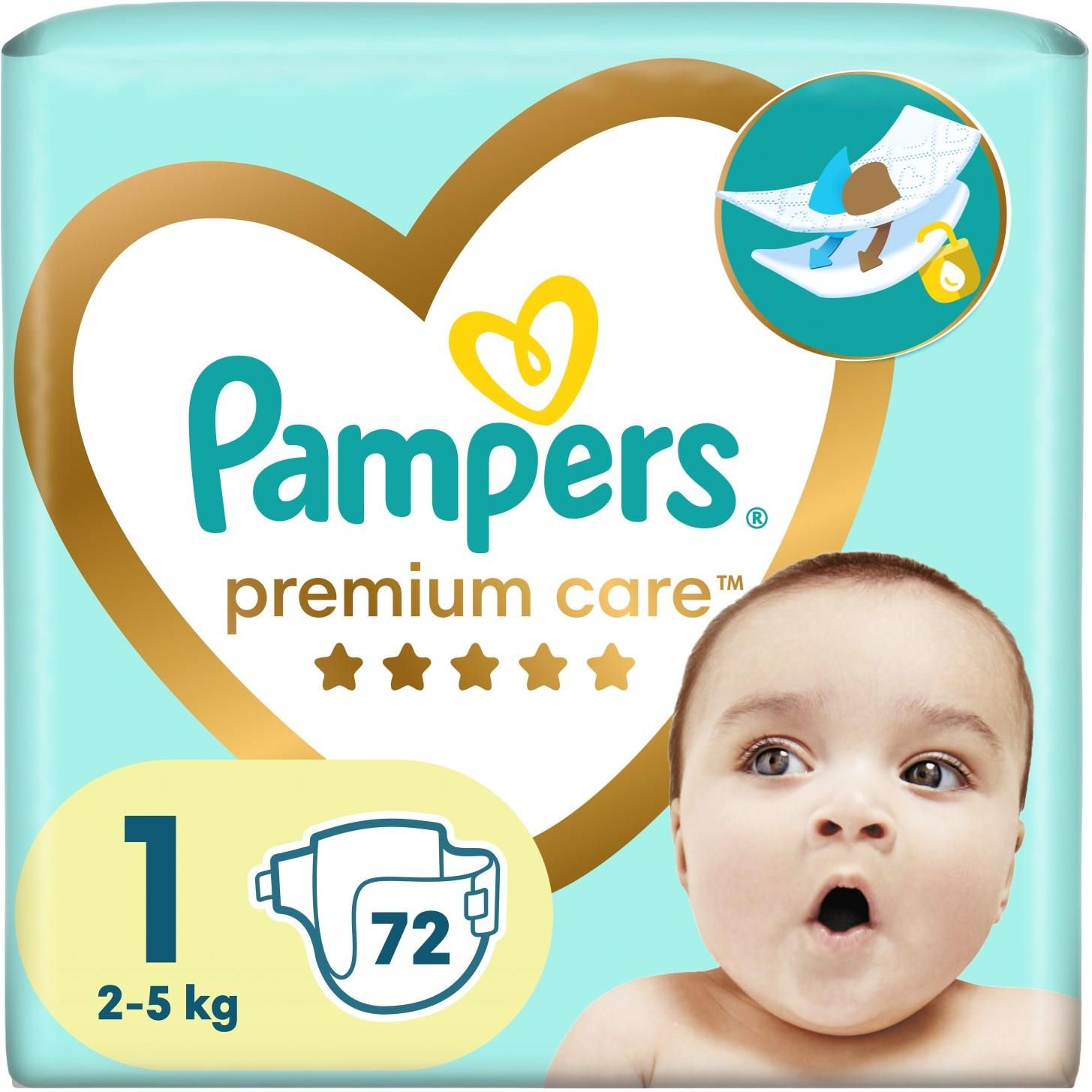 pampers premium care 4 62 sztuki