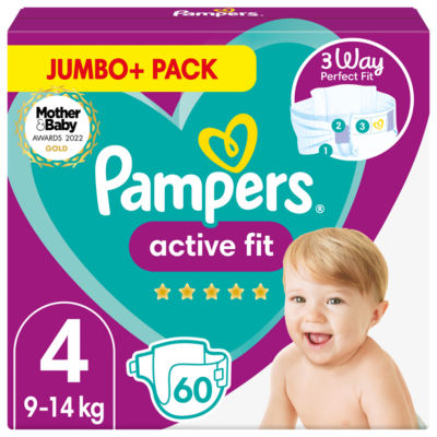 pampers active baby-dry rozmiar 4+ maxi