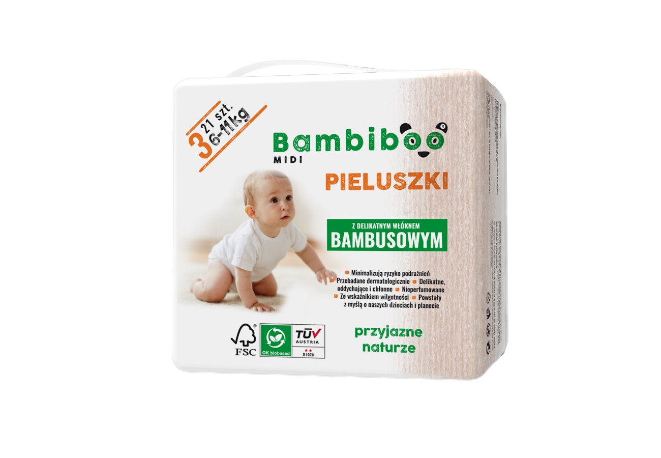 bambino chusteczki nawilżane dla dzieci 7 x 63szt