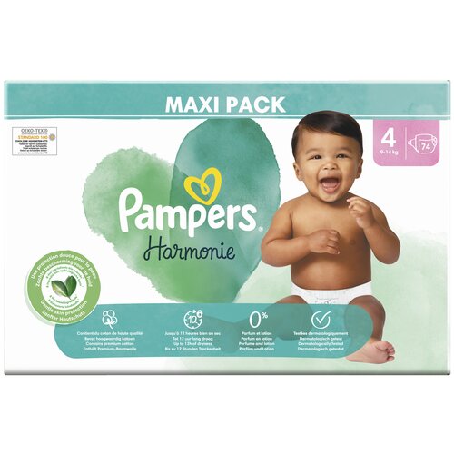 pampers białe