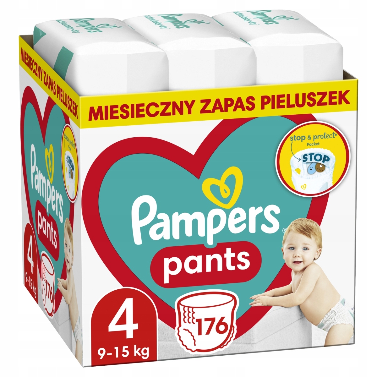 opakowanie na chusteczki pampers