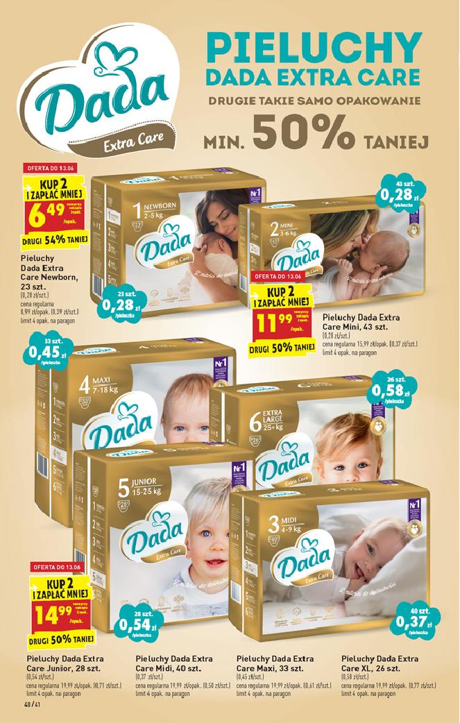 promocja na pieluszki pampers w rossmanie