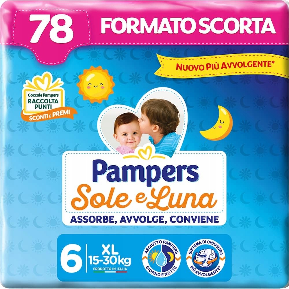 pieluchy pampers 200szt