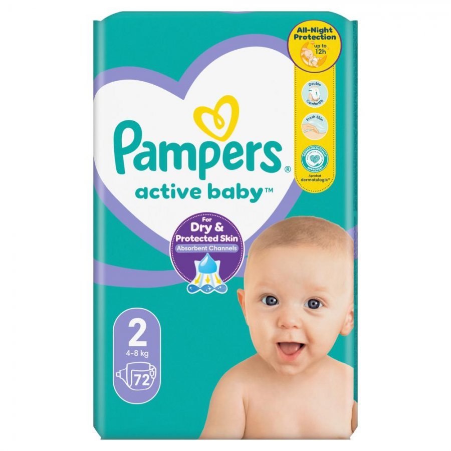 pampers sensitive chusteczki nawilżane 4x56 sztuk