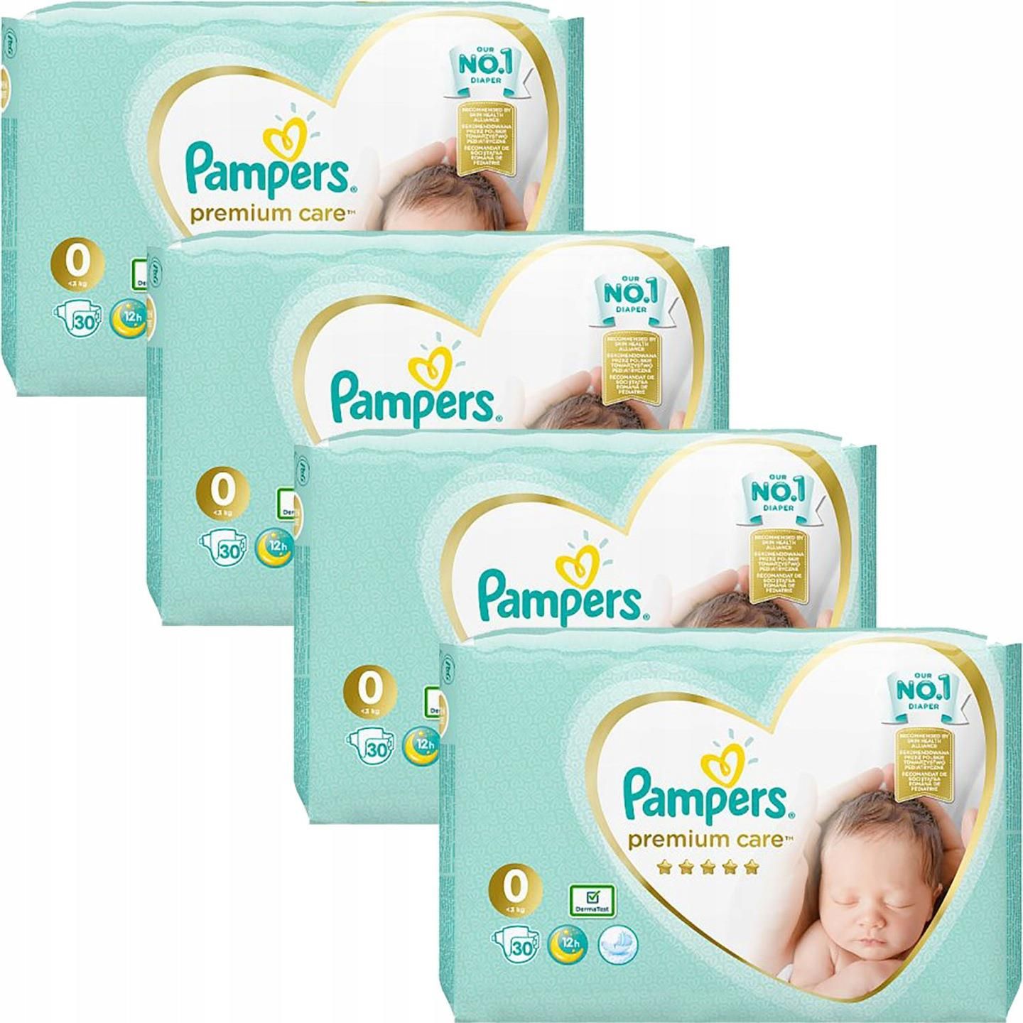 pampers 4 208 szt