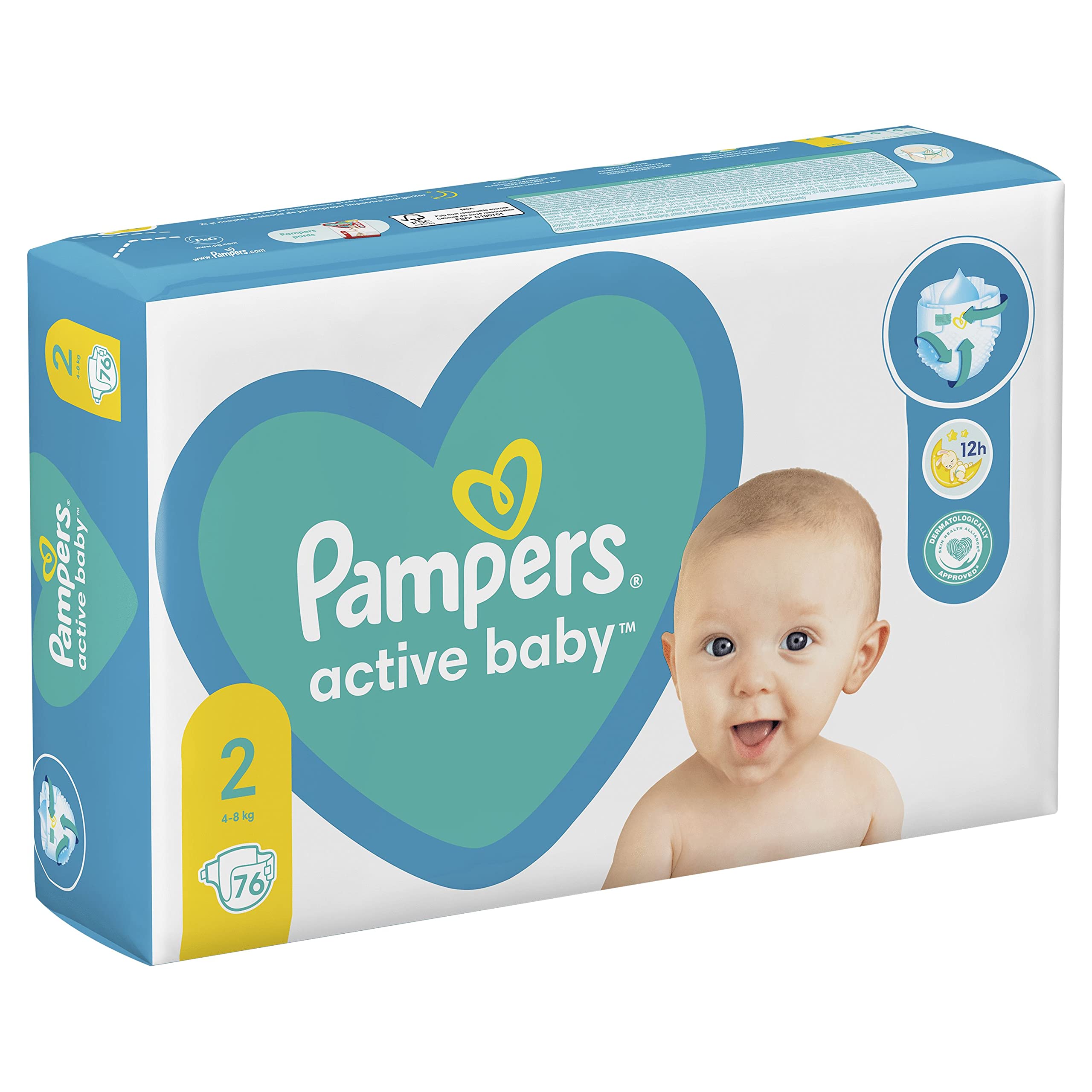 pampers baby dry 4 106 sztuk