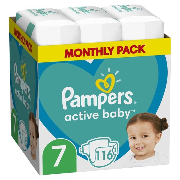 pampers pieluchy active baby rozmiar 4 147 sztuki