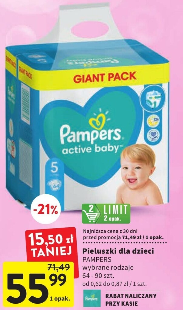 pampers konkurs