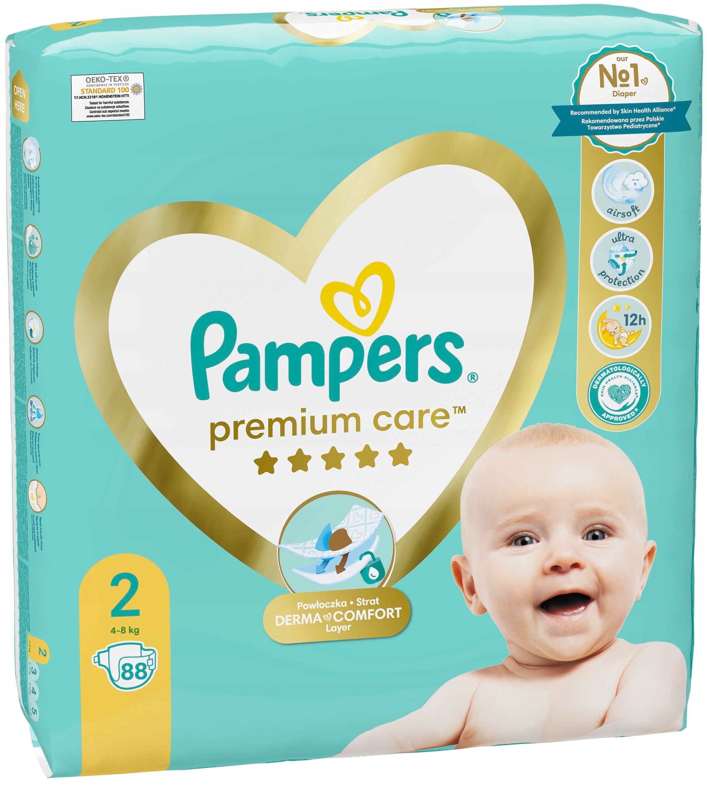 chusteczki pampers pure srokao