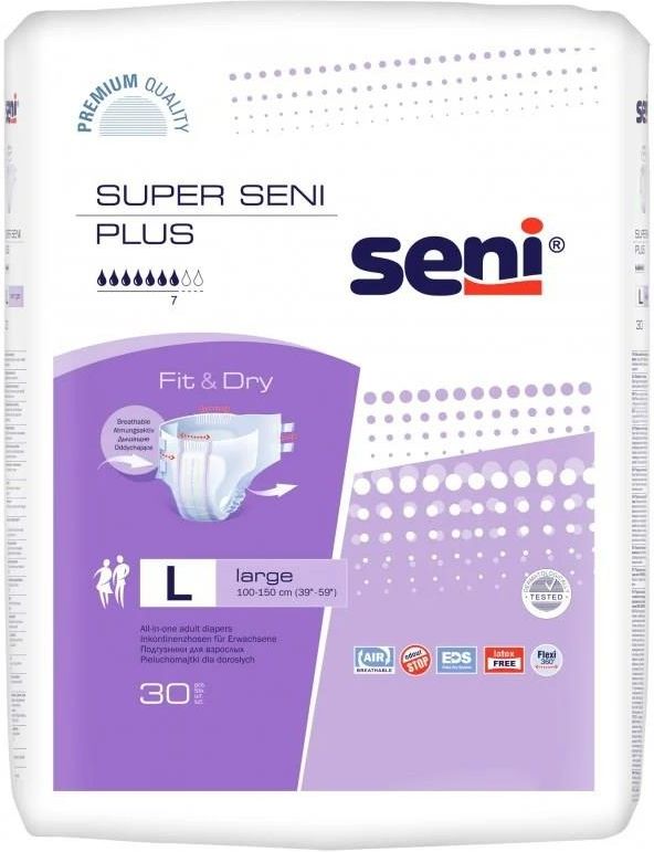 pieluchy super seni air plus medium 30 szt