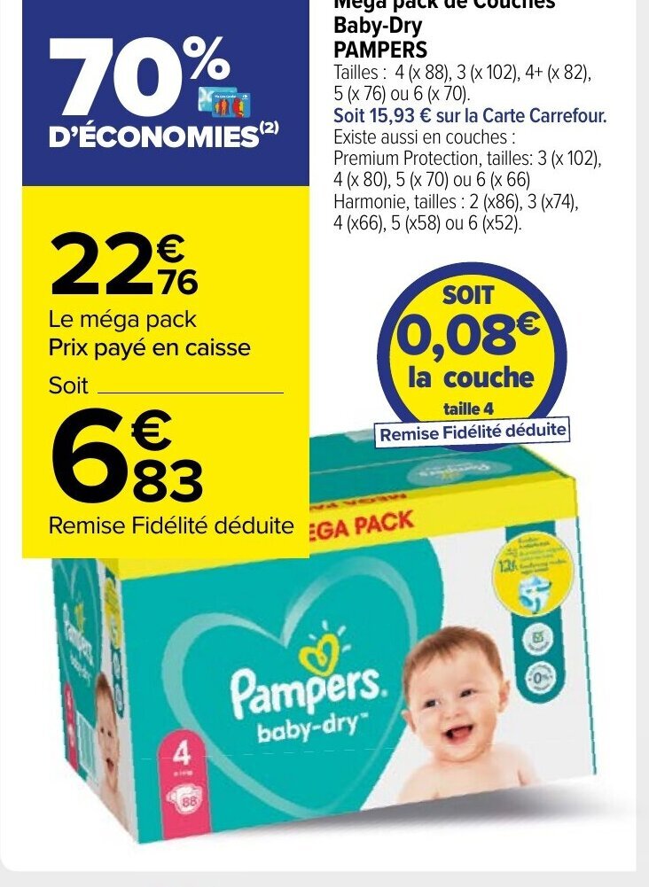 ceneo pampers 6 96