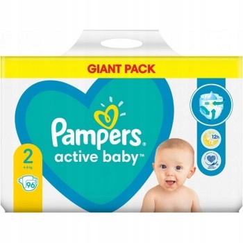 pieluszki pampers active baby bez aloesu