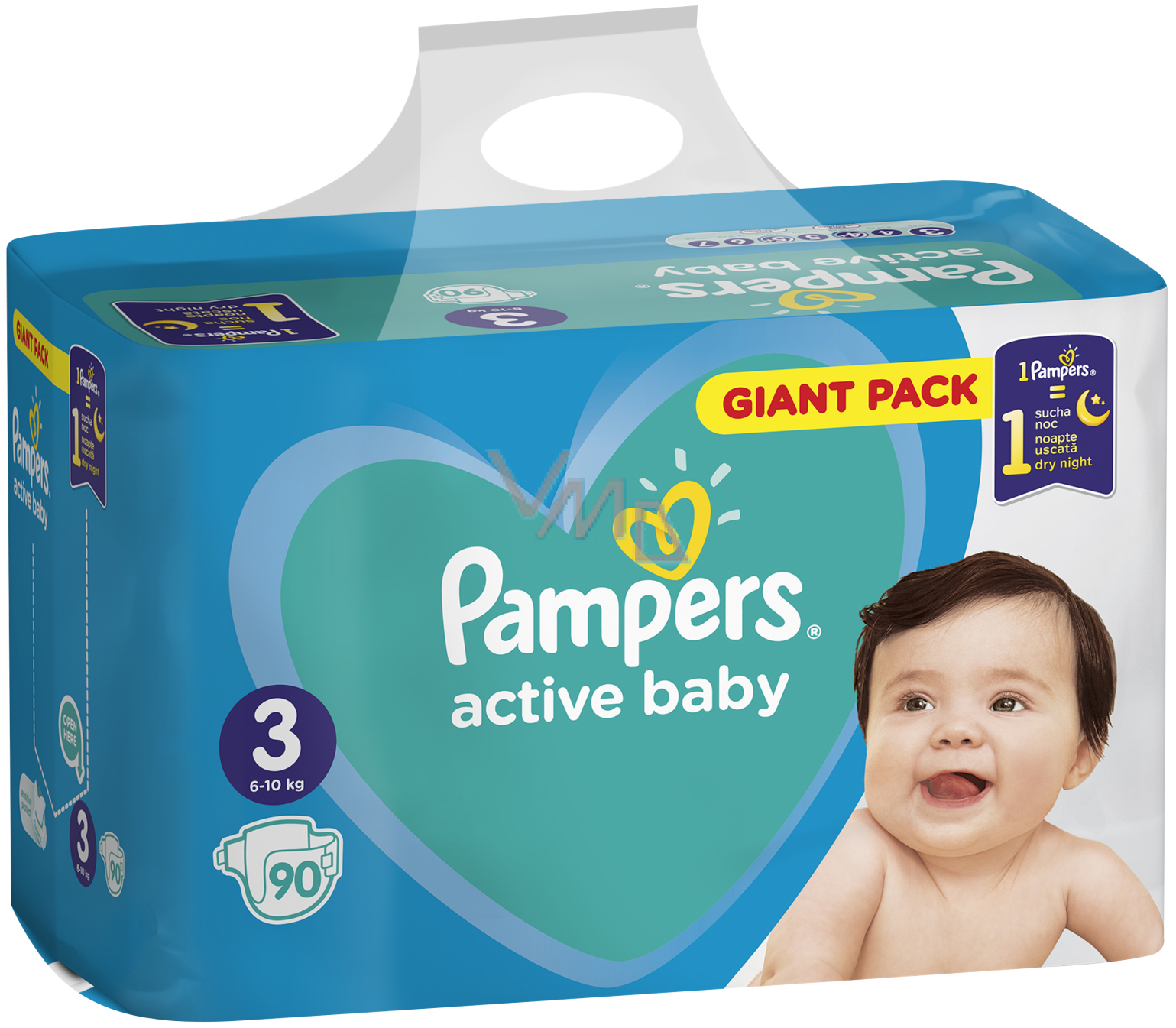 pieluchomajtki pampers premium care pants 4 maxi 44 szt