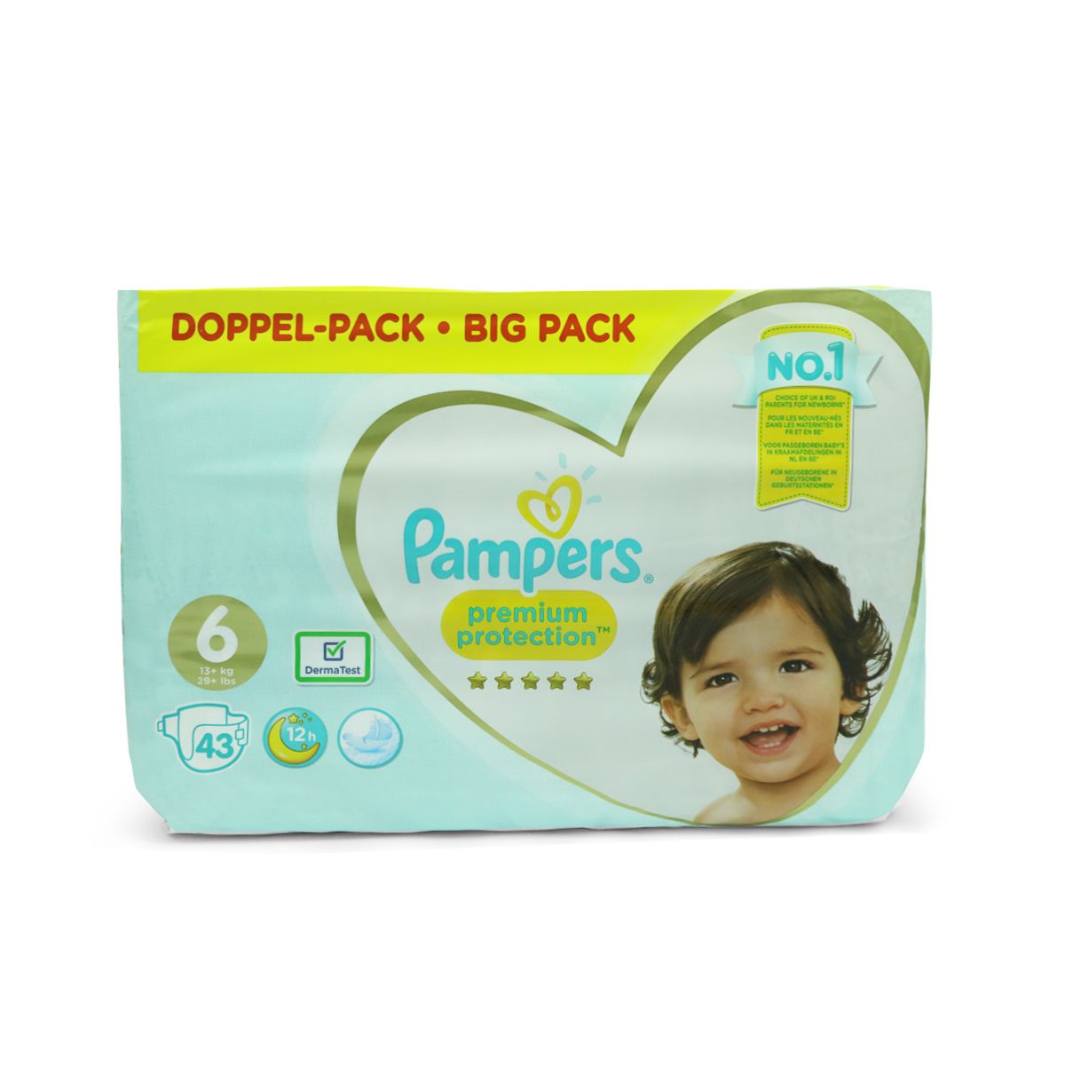 pampers active baby dry 3 208 szt