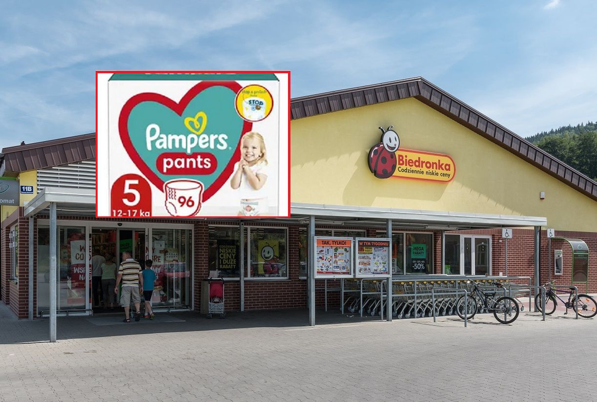 pieluszki pampers za grosz rossmann