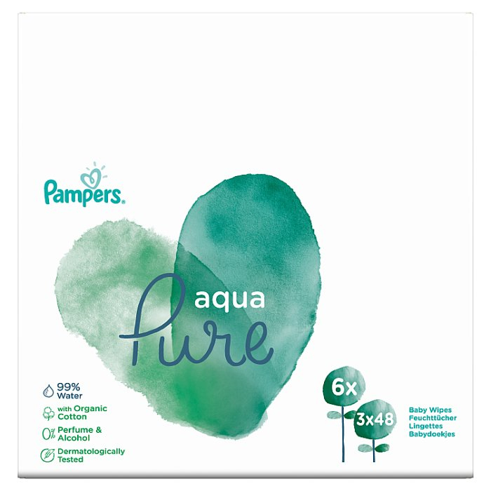 pampers pure water wipes