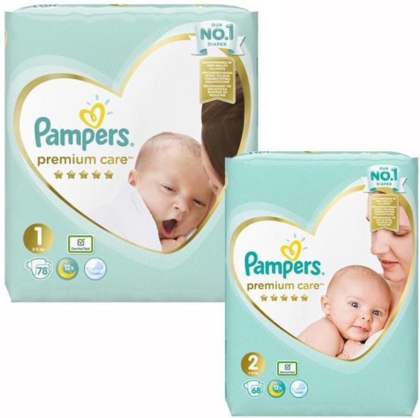 pampers piekuszki jednorazowe dla niemowlaka 1