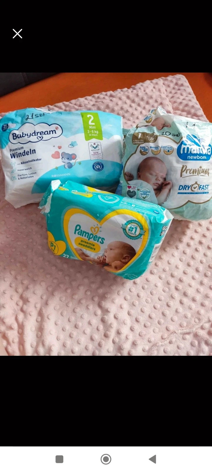 biedronka pieluchomajtki pampers mega