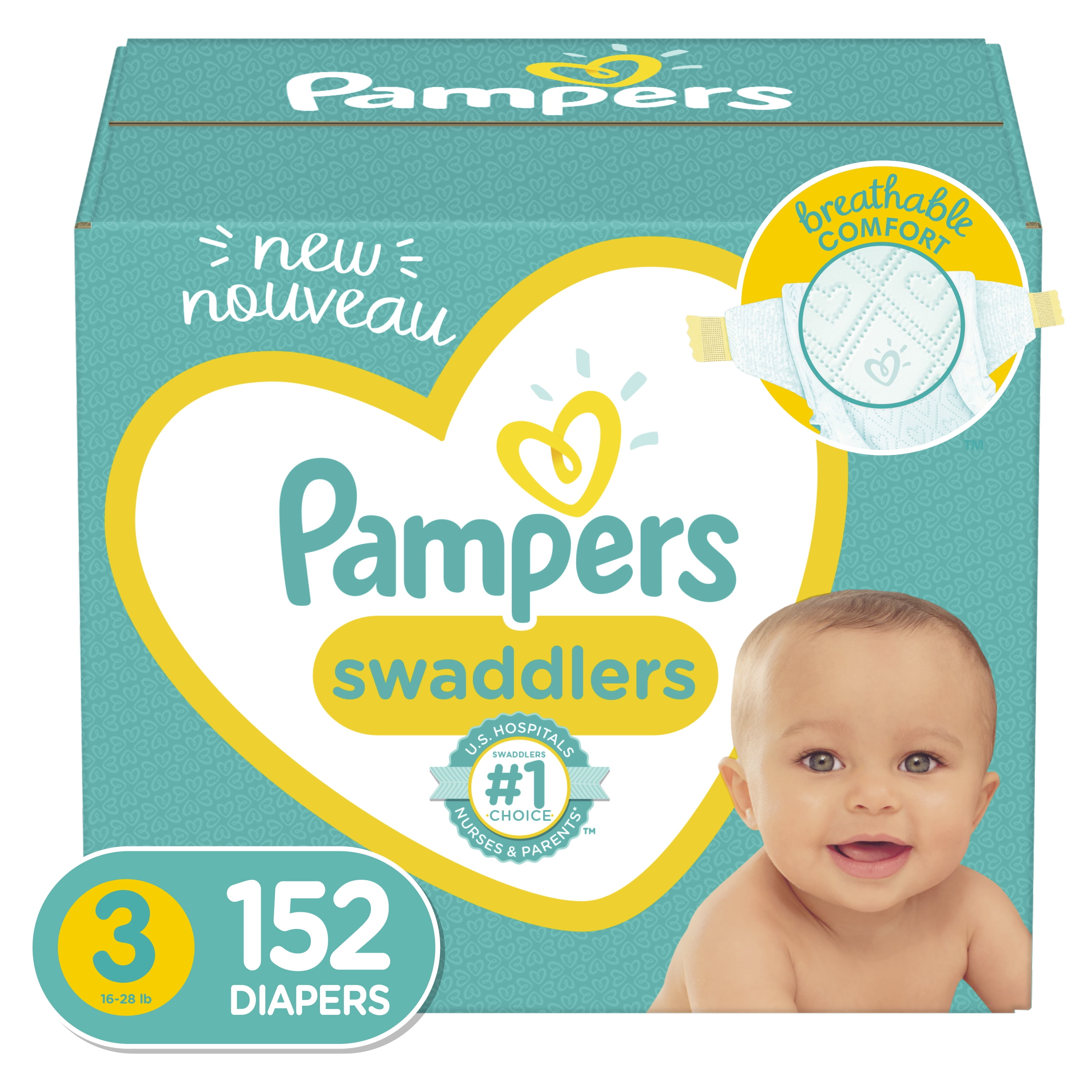 pampers 3 208 szt