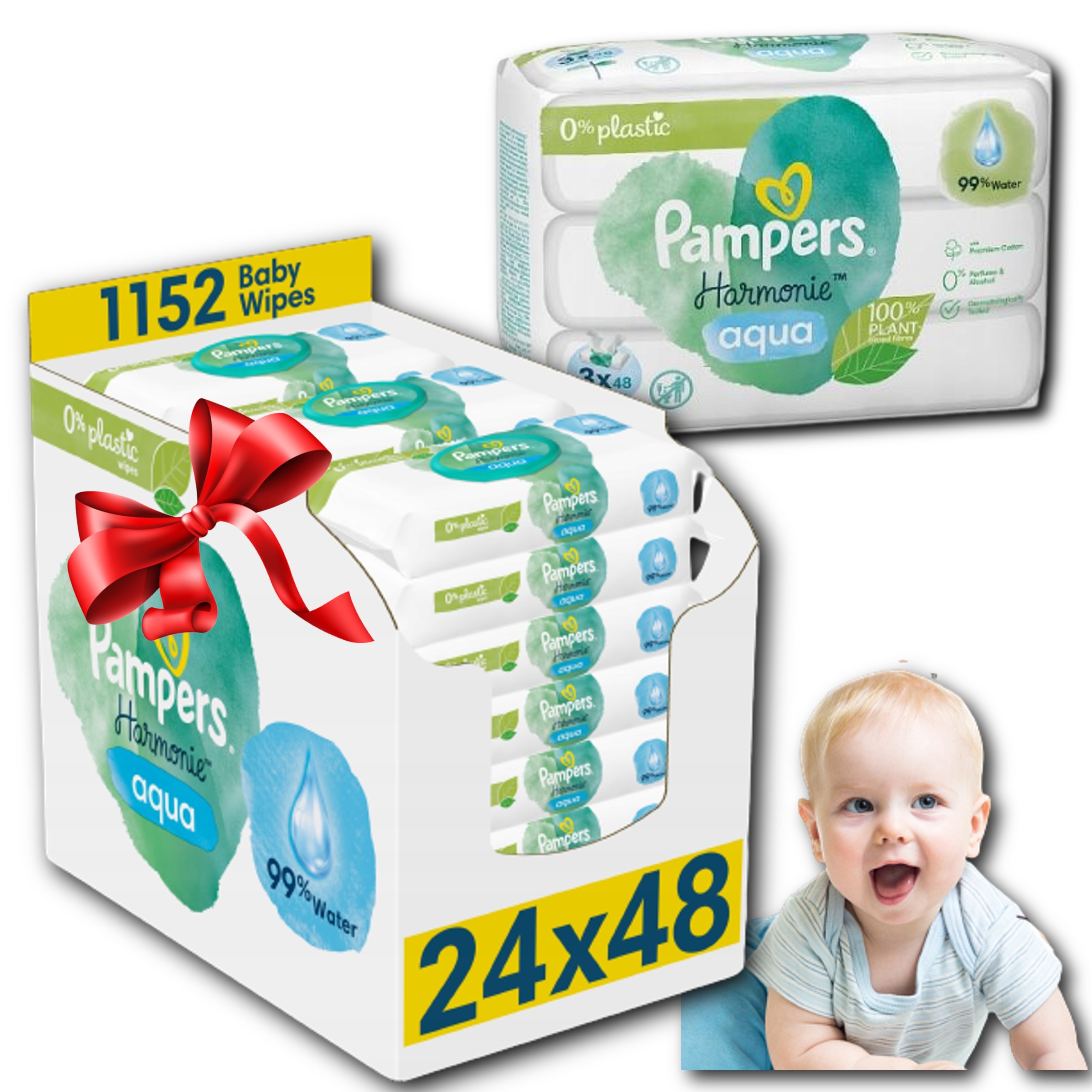 pieluszki jenorazowe pampers pure