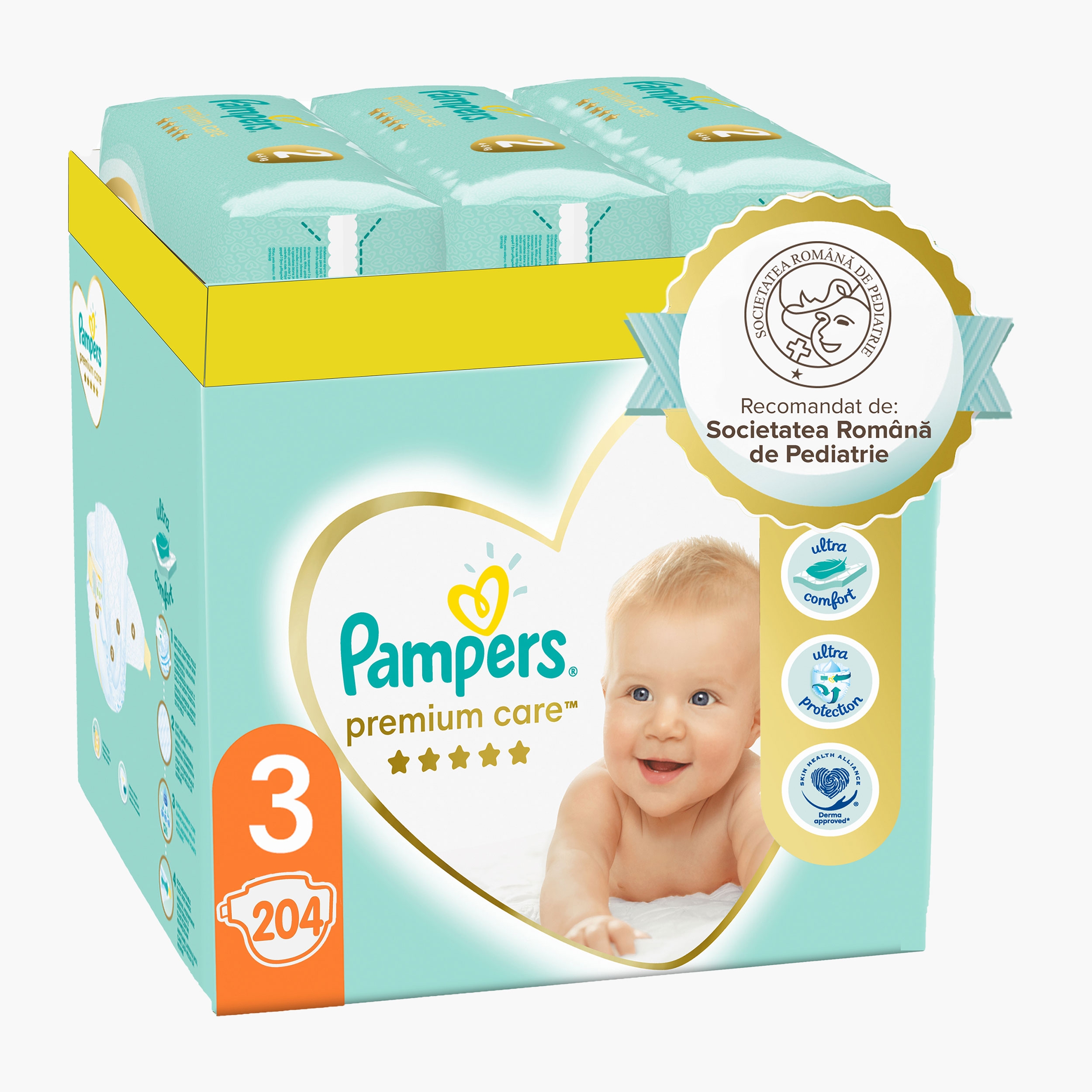 pamper jumbo pack 86szt