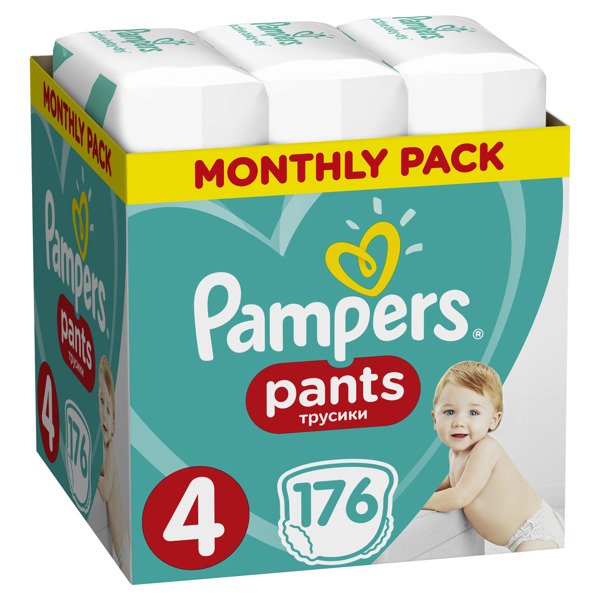 mega box pieluchomajtki pampers