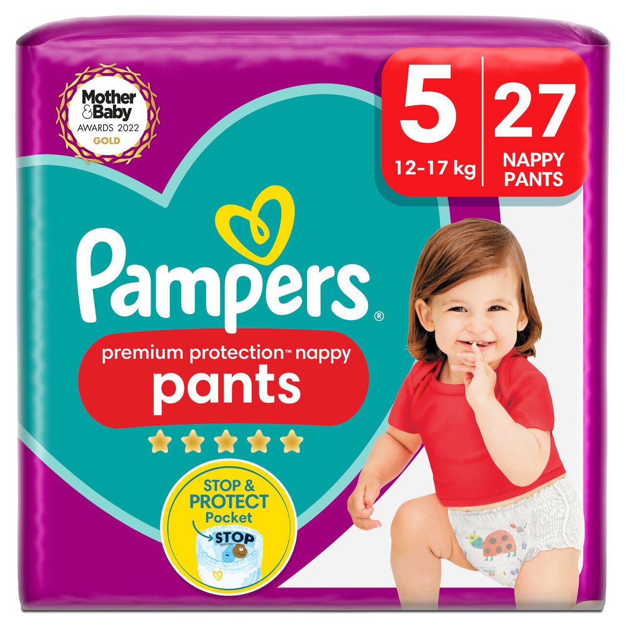 pampers rumiankowe