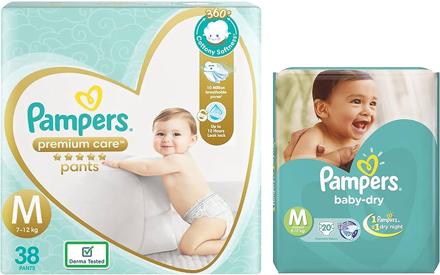 pieluszki pampers comki premia carum pampers