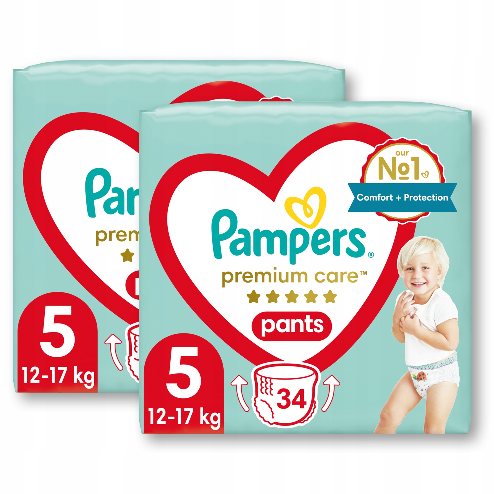 pieluchomajtki pampers białe premium care 4