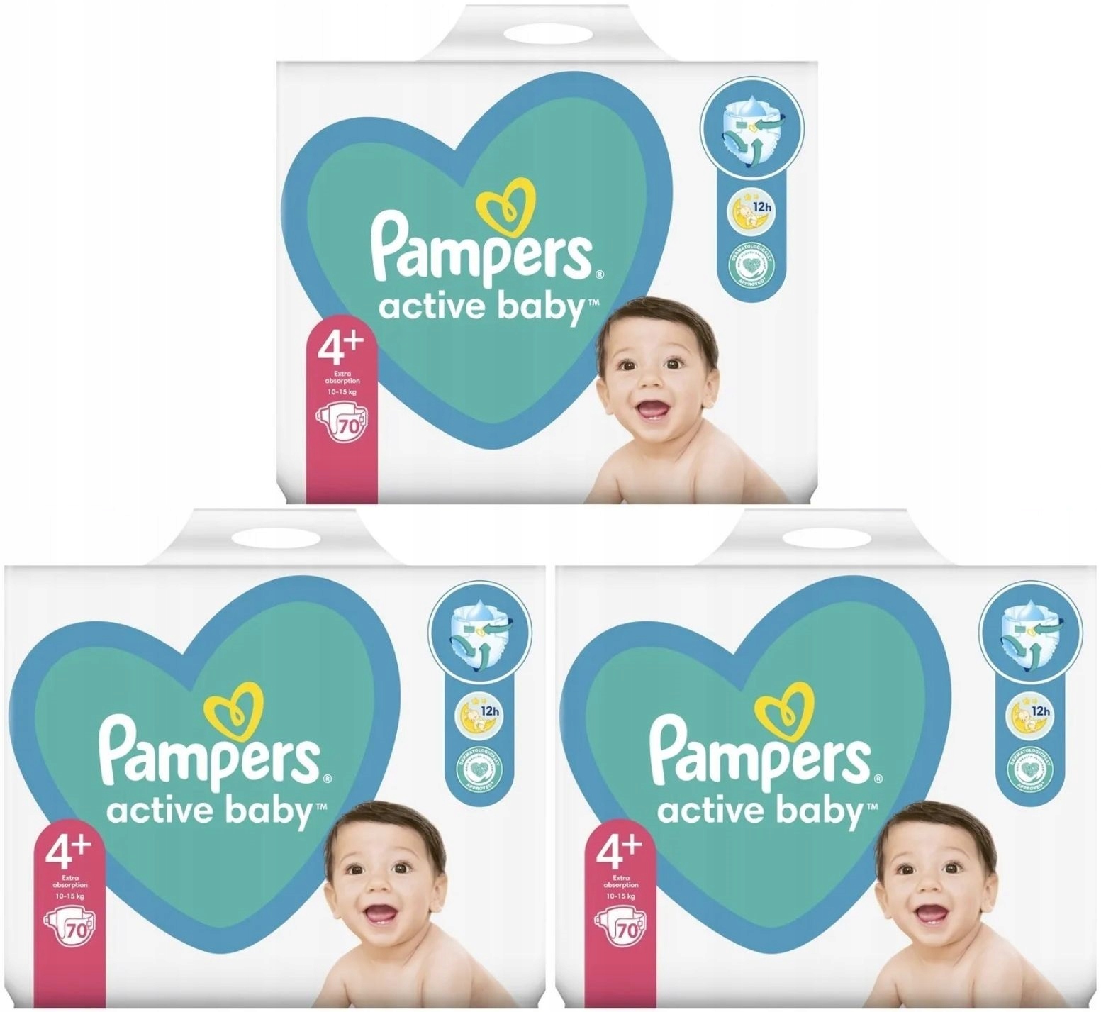 pampers cieczka