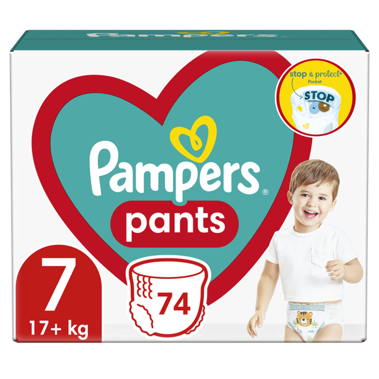 pampers palący sie