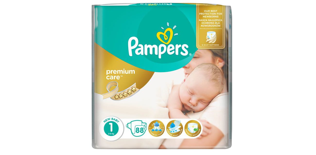 pieluchy pampers 1 smierdza chemia