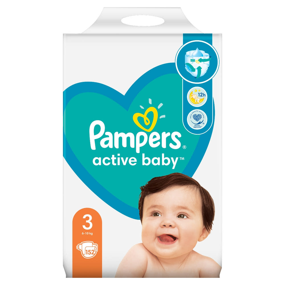 pieluchy pampers active baby 3 70 szt