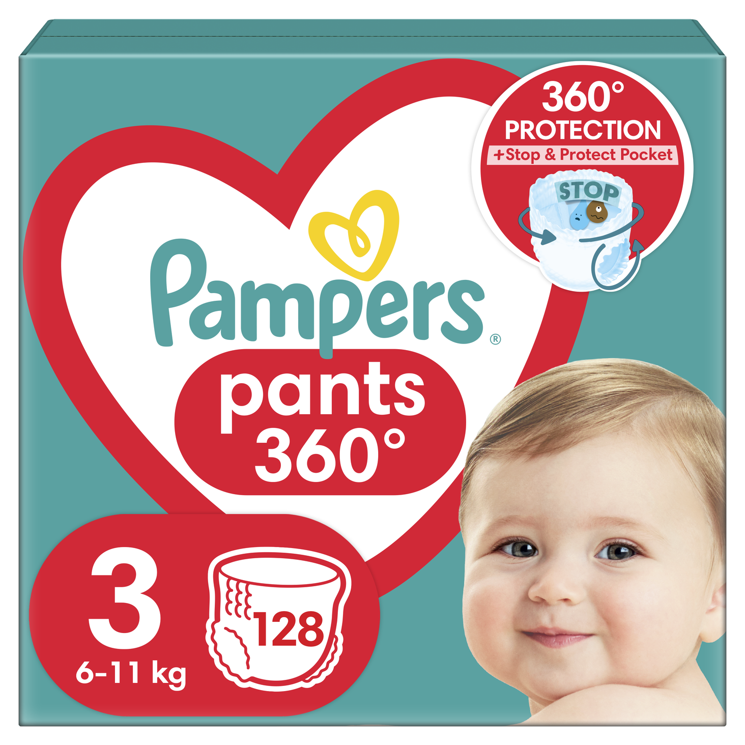 pampers 4 plus 76 szt