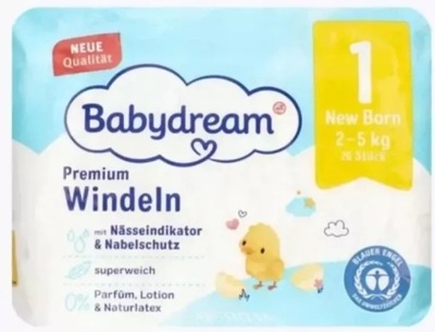 rossmann babydream pieluchy saft