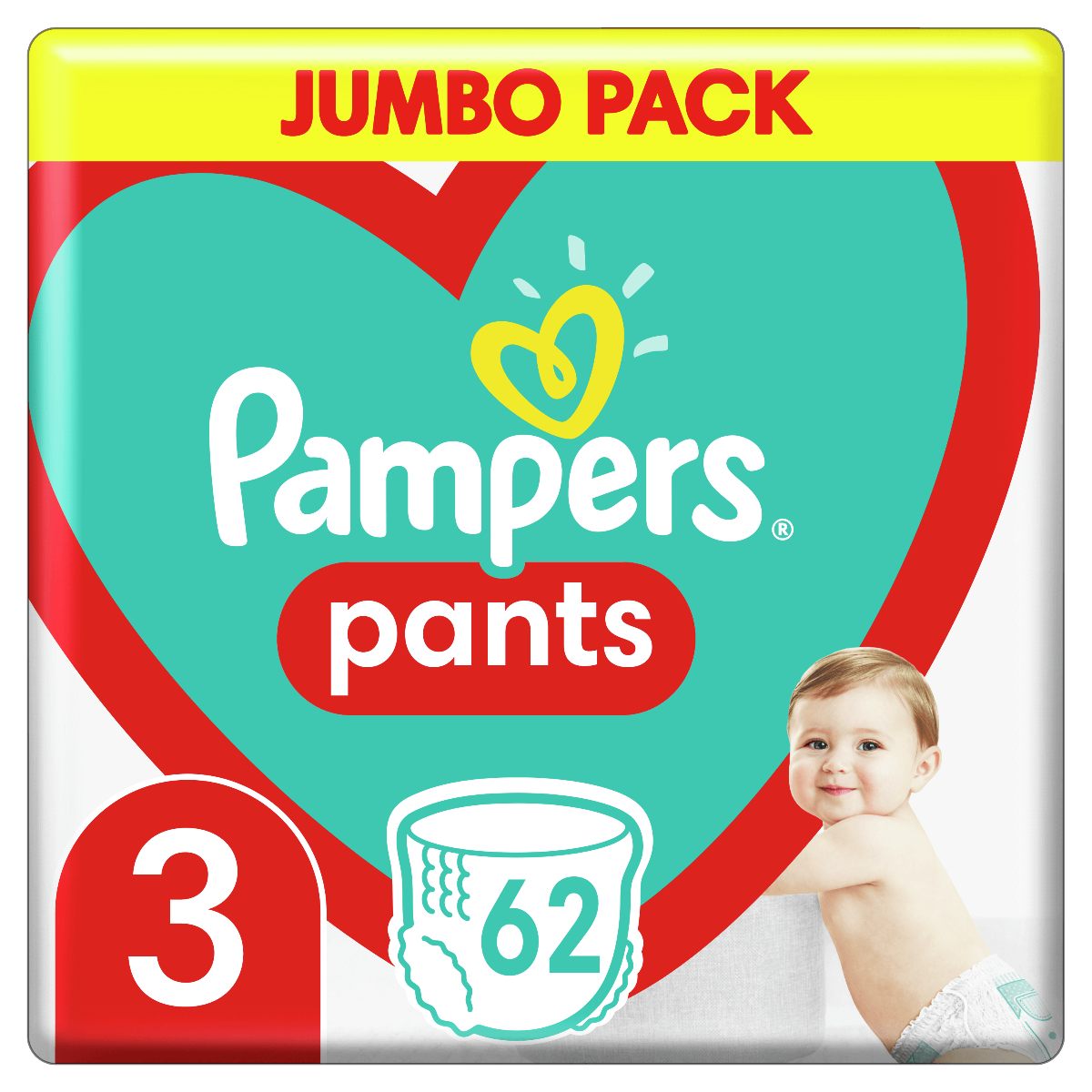 tescopampers pants pieluchomajtki 4 52 szt