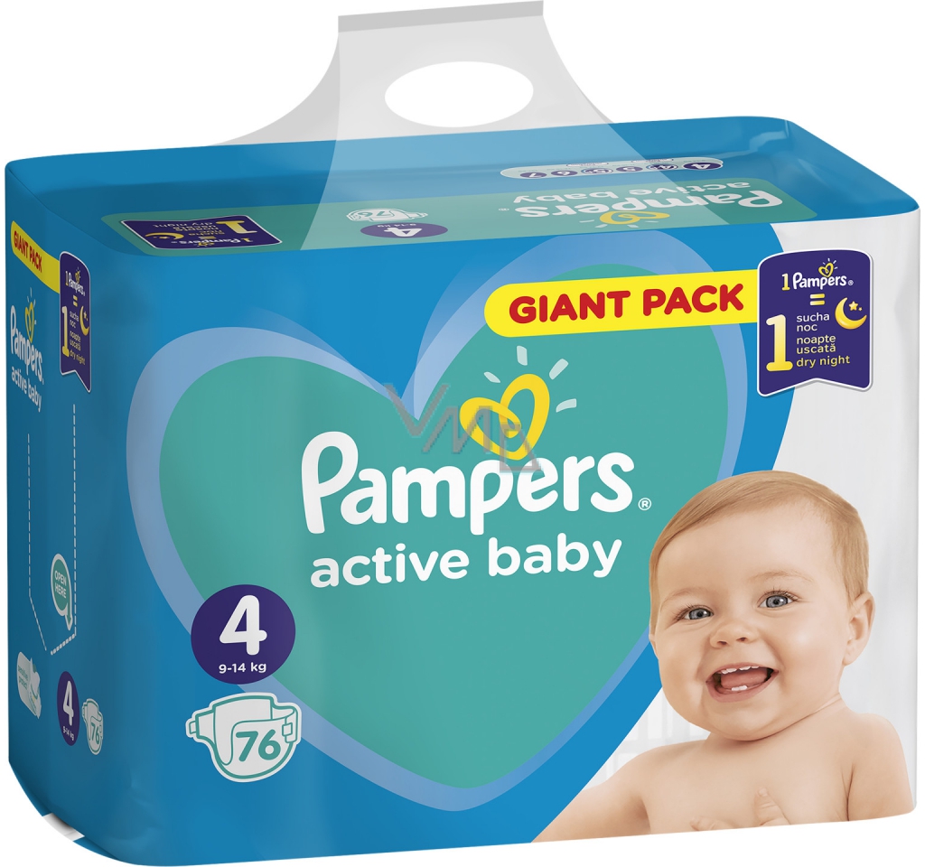 cena pieluch pampers active baby 6