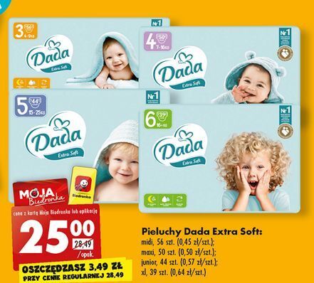 pieluchomajtki pampers 6 rossmann