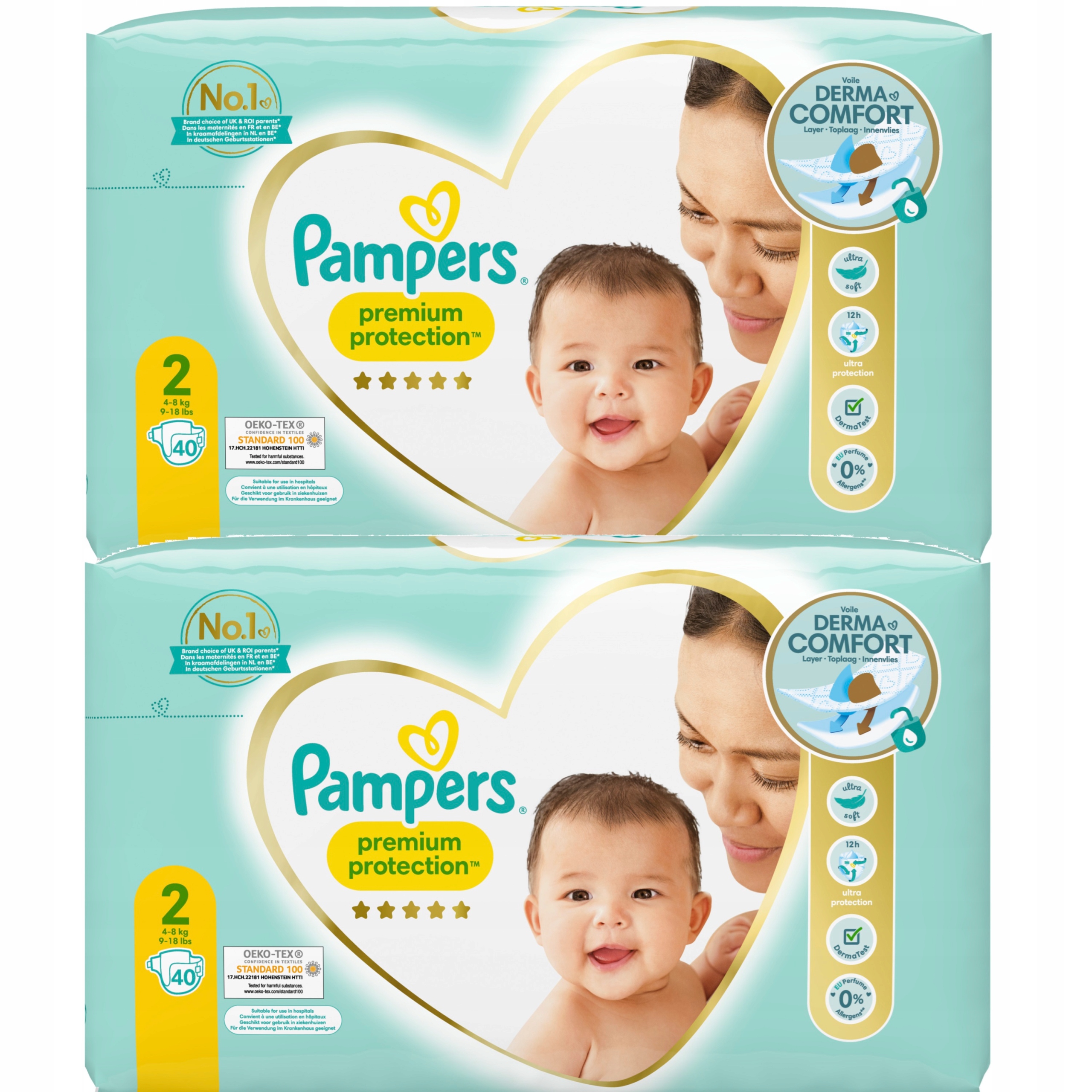 pampers 105 szt