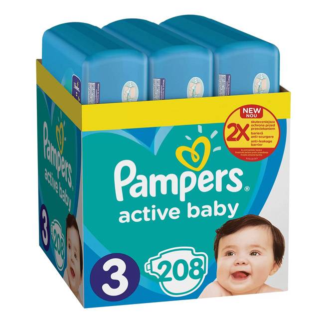 pampers pieluchy 2 4-8 kg maxi pack 80