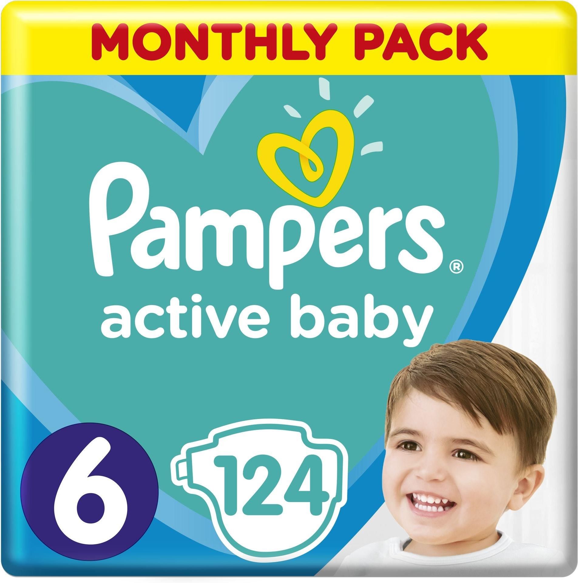 pieluszki pampers active baby-dry 3