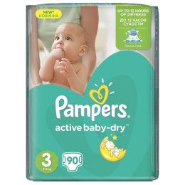 pampers pants naklejka z tylu