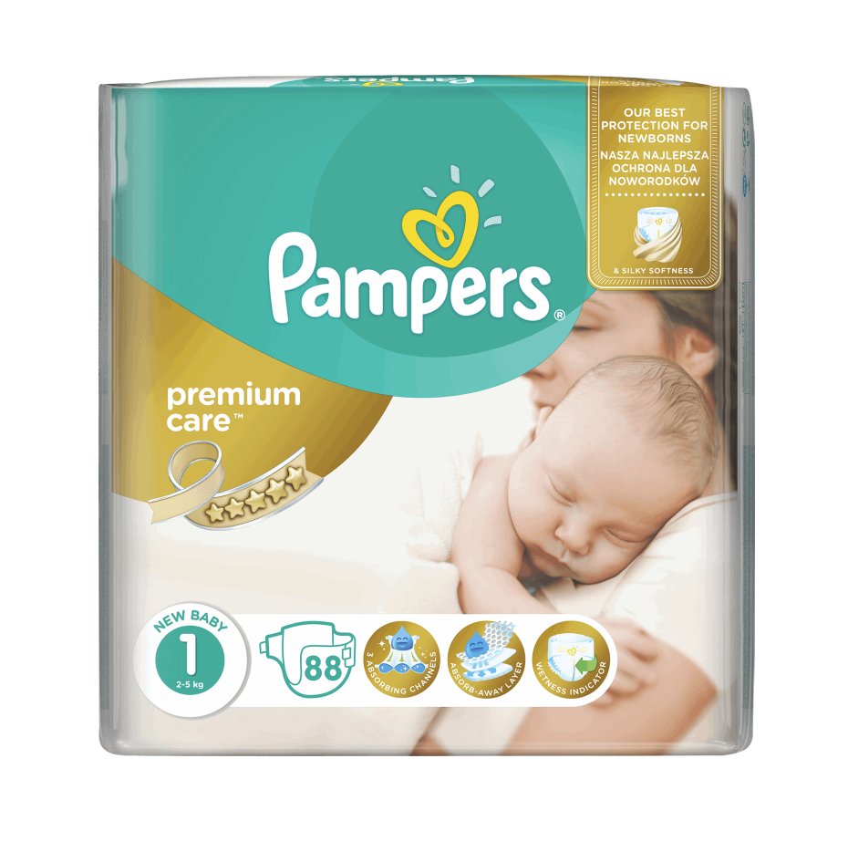 pampers premium care 1 różnica w opakowaniu