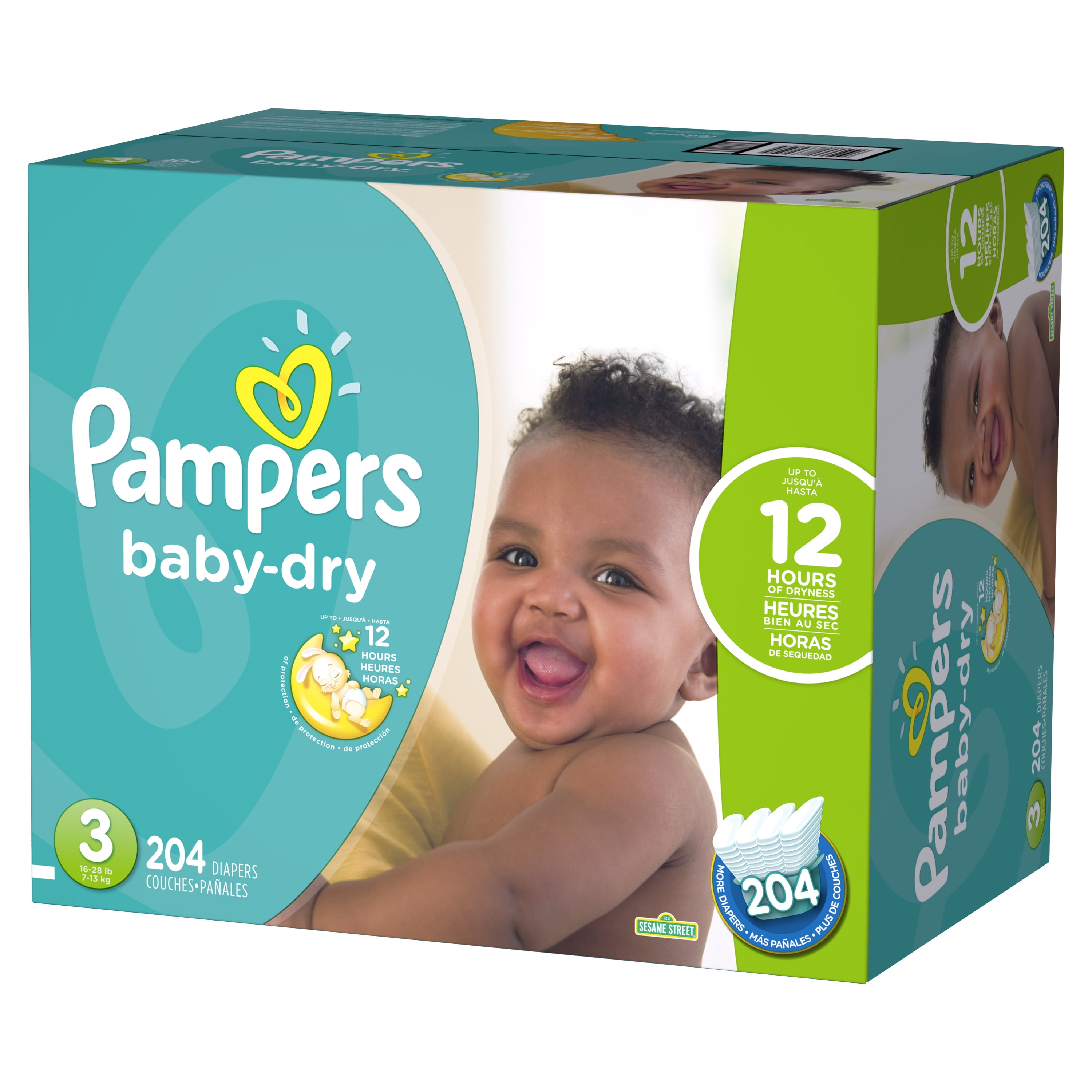 pampers new baby-dry pieluchy nr 1 2-5 kg 43 szt