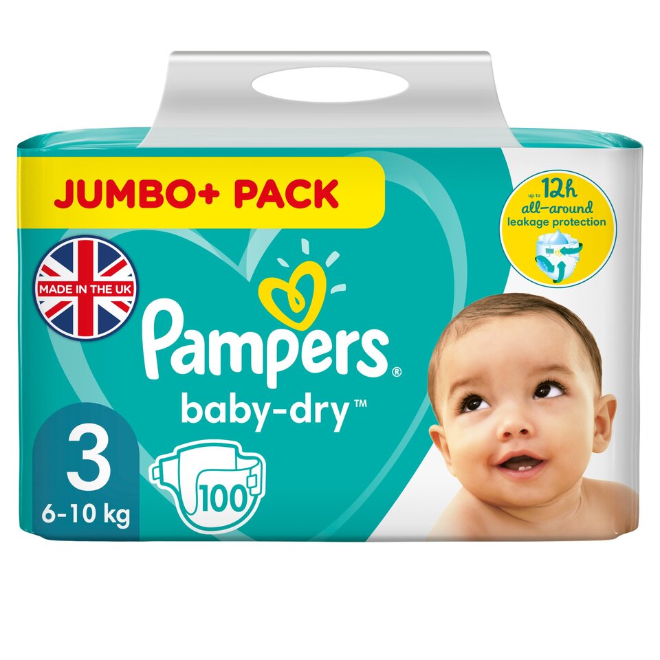 pamper jumbo pack 86szt