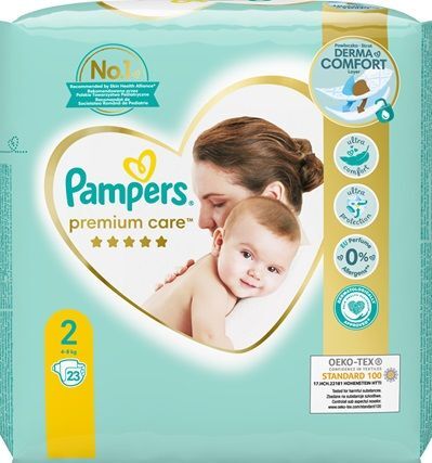 pieluchomajtki pampers premium care