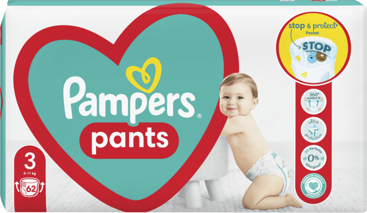 majtko pieluchy pampers