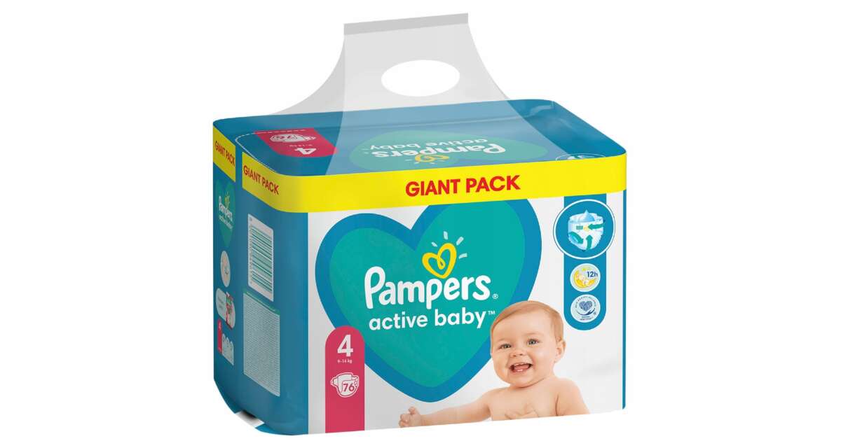 ieluchy pampers active baby maxi pack 2 mini 228szt