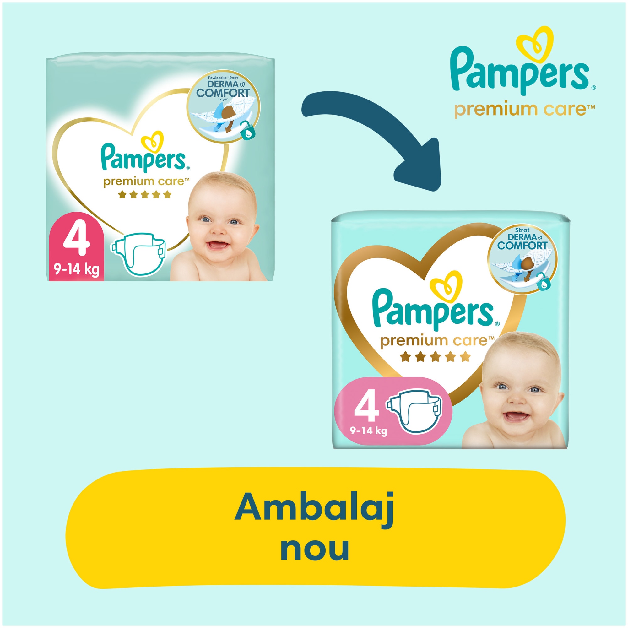 pampers premium care a new baby