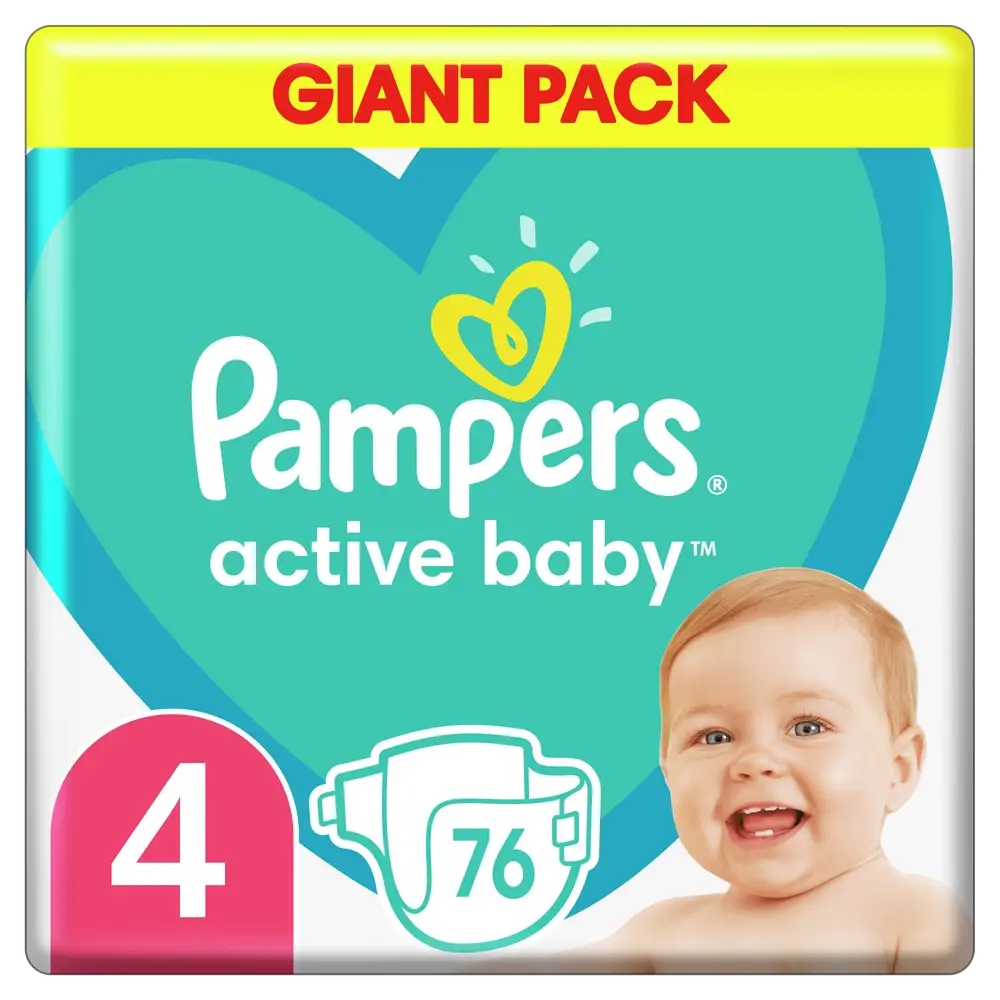 pampers 104 sztuki